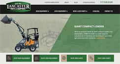 Desktop Screenshot of lancasterpartsandequipment.com